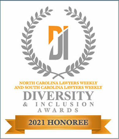 Lawyers Weekly D&I award badge 2021